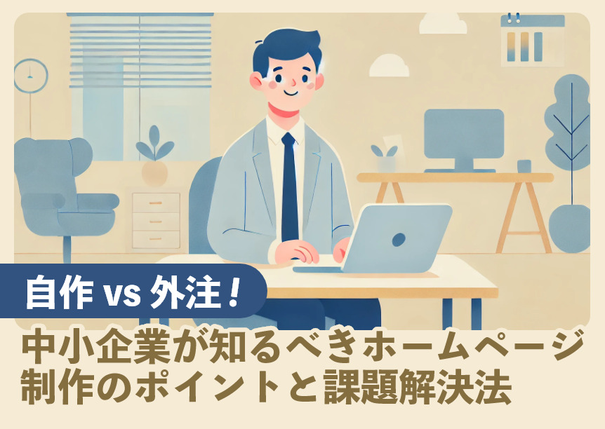 自作 vs 外注！中小企業が知るべきホームページ制作のポイントと課題解決法